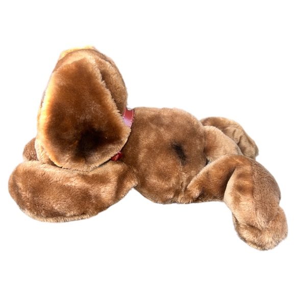 GRAPHICS INTERNATIONAL BROWN PUPPY DOG STUFFED ANIMAL PLUSH TOY 1983 17” Inches - Picture 3 of 8